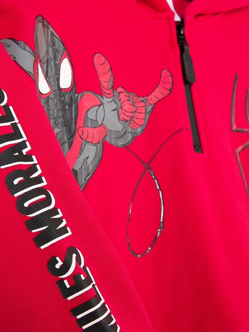 Ropa Primark Marvel SpiderMan Miles Morales Hoodie Niños Rojas | 8901YWGAC