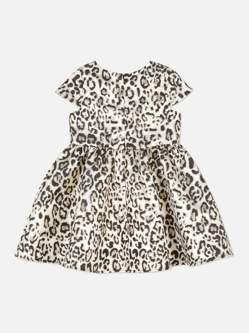 Ropa Primark Metallic Leopard Print Party Niños Negras | 3506WVEXM