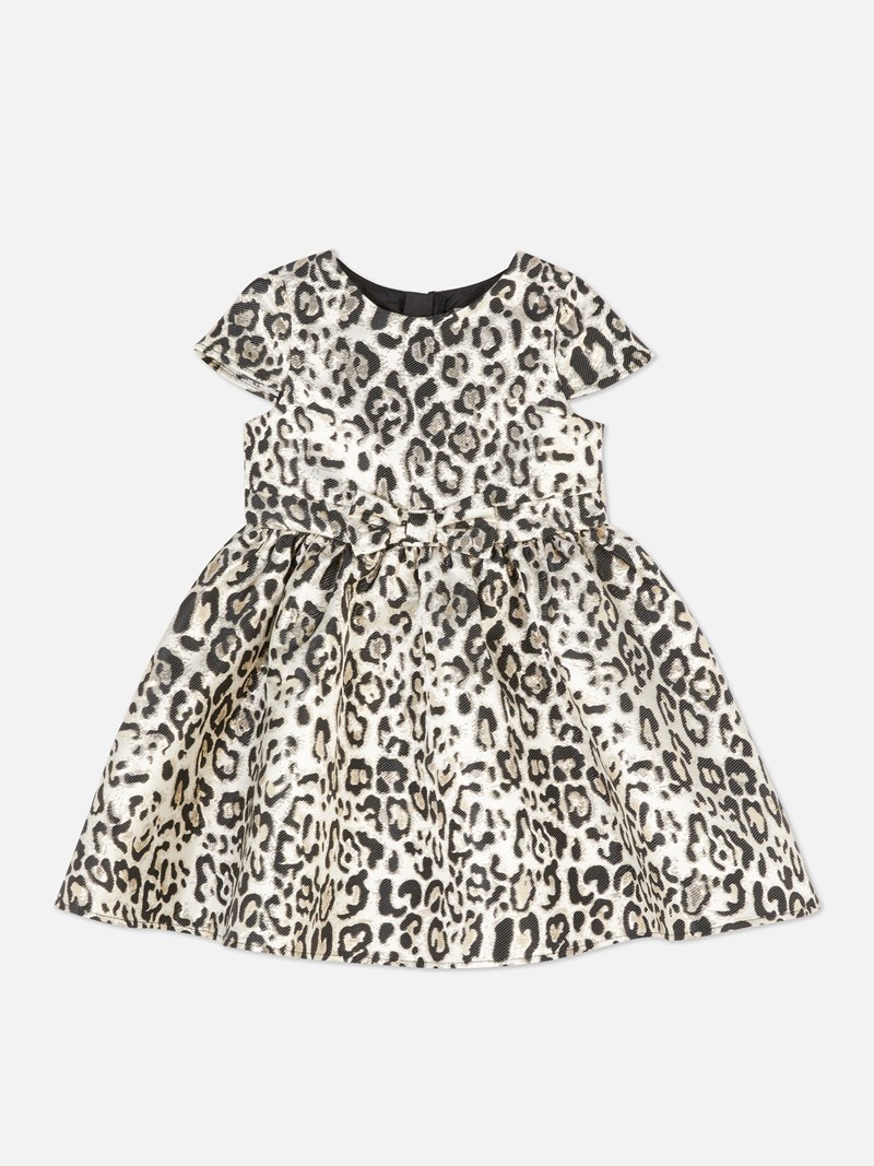 Ropa Primark Metallic Leopard Print Party Niños Negras | 3506WVEXM