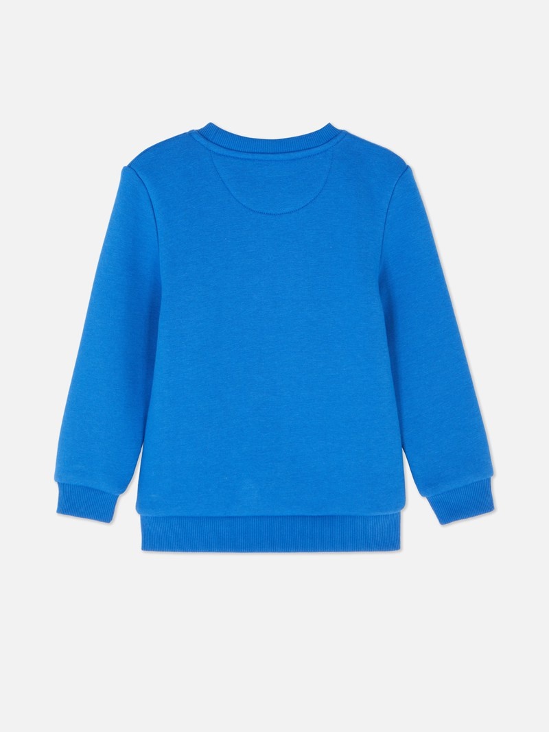 Ropa Primark Miami Print Sweat Niños Azules | 0359FVJMW