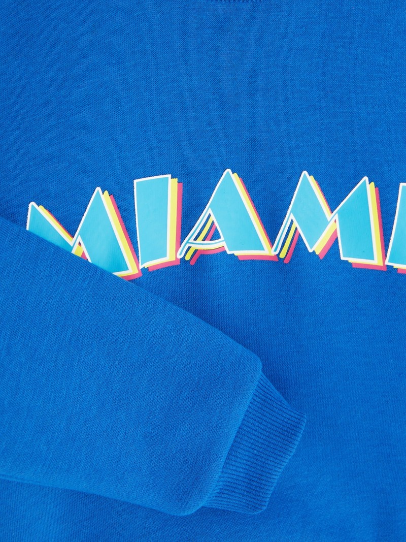 Ropa Primark Miami Print Sweat Niños Azules | 0359FVJMW