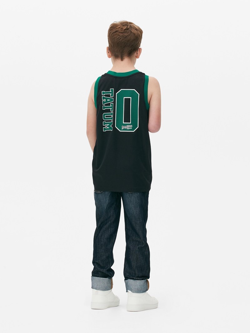 Ropa Primark NBA Boston Celtics Sports Tank Niños Negras | 3480JBHGK