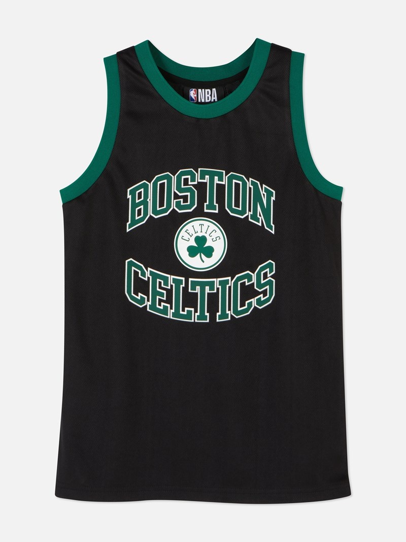 Ropa Primark NBA Boston Celtics Sports Tank Niños Negras | 3480JBHGK