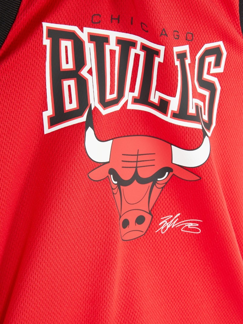 Ropa Primark NBA Chicago Bulls Sports Tank Niños Rojas | 5312BHFXW