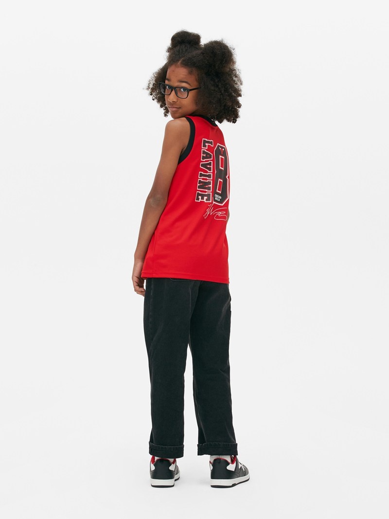 Ropa Primark NBA Chicago Bulls Sports Tank Niños Rojas | 2564ARXUC