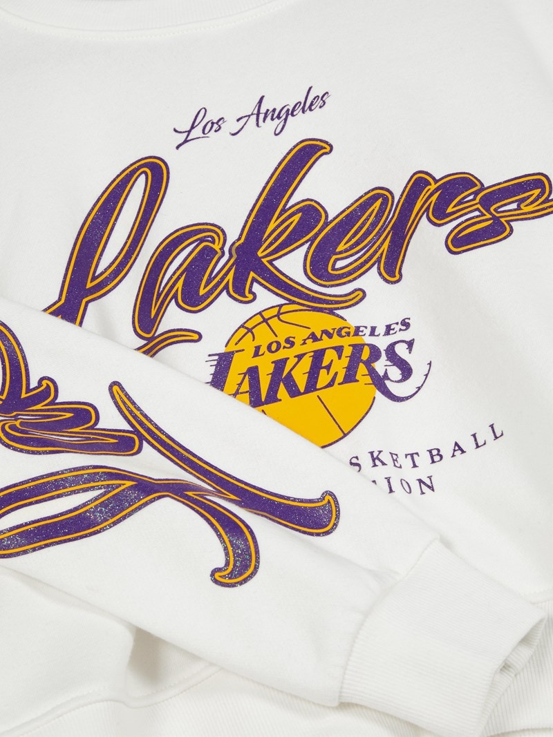 Ropa Primark NBA Los Angeles Lakers Sweat Set Niños Blancas | 4536TBHPC