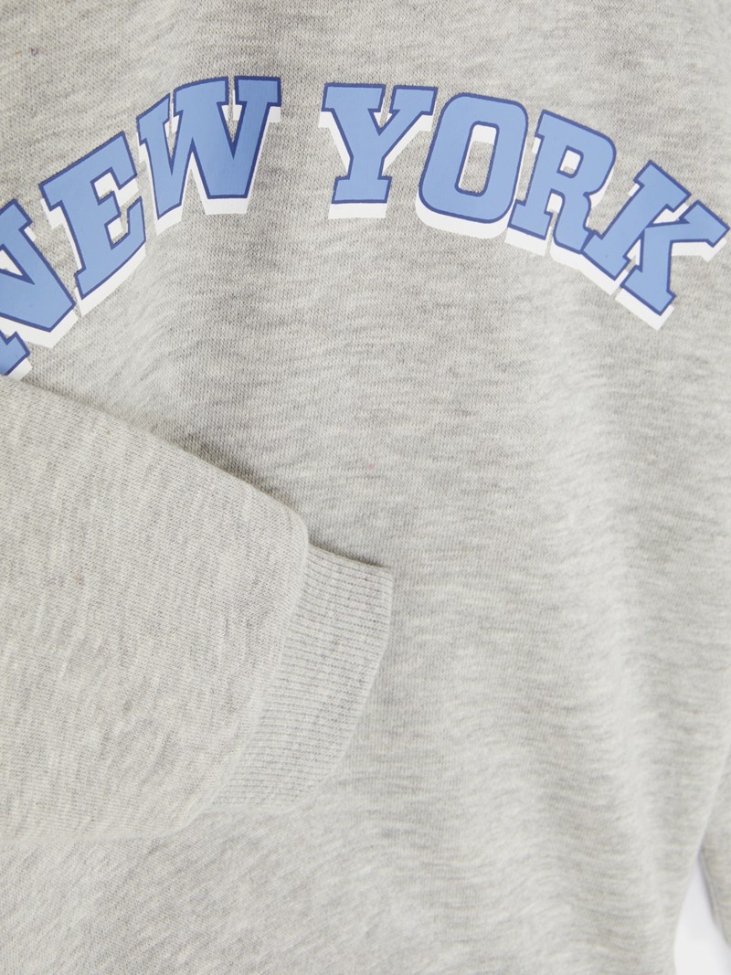 Ropa Primark New York Estampadas Sweat Niños Gris | 9765MJNLH