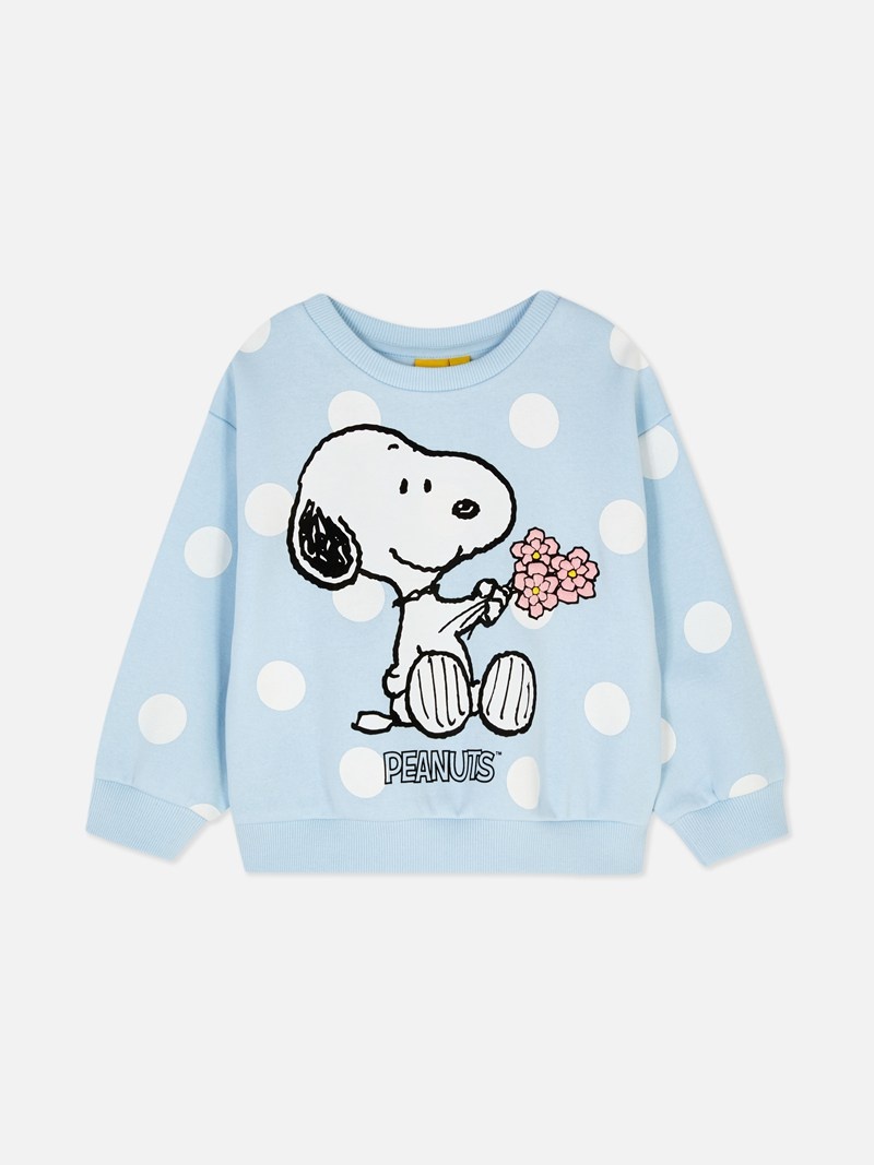 Ropa Primark Peanuts Snoopy Polka Dot Sweat Niños Azules | 9510SZVKO