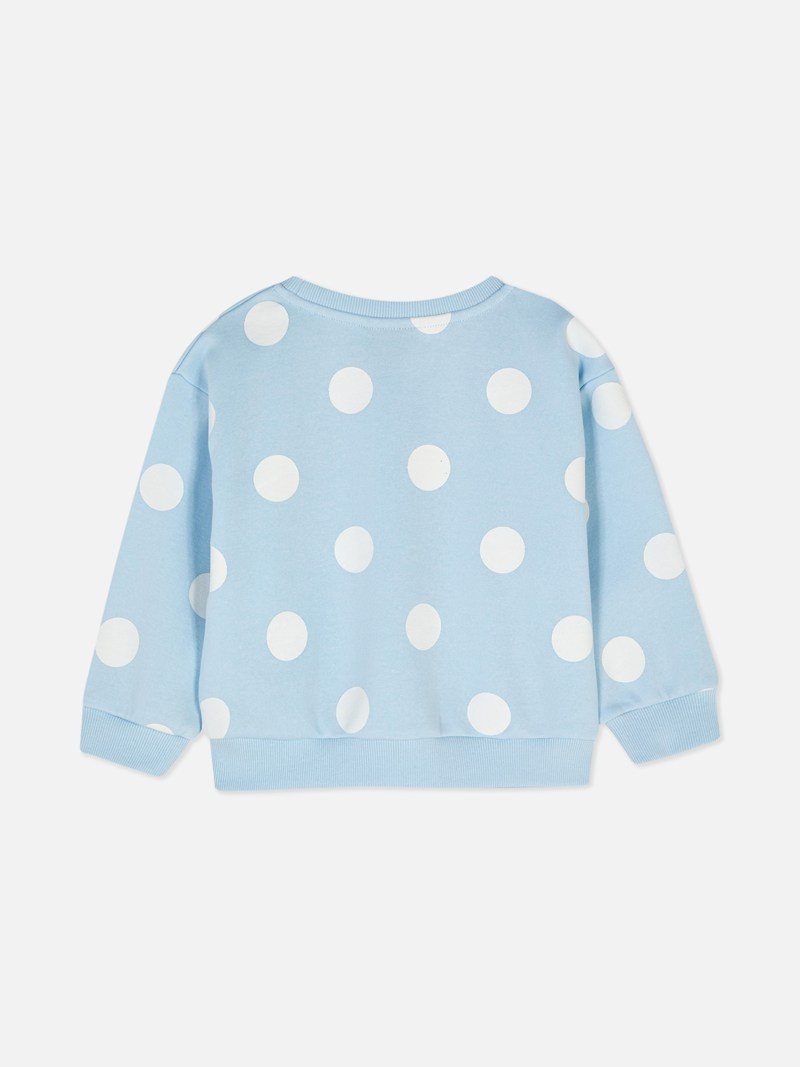 Ropa Primark Peanuts Snoopy Polka Dot Sweat Niños Azules | 9510SZVKO