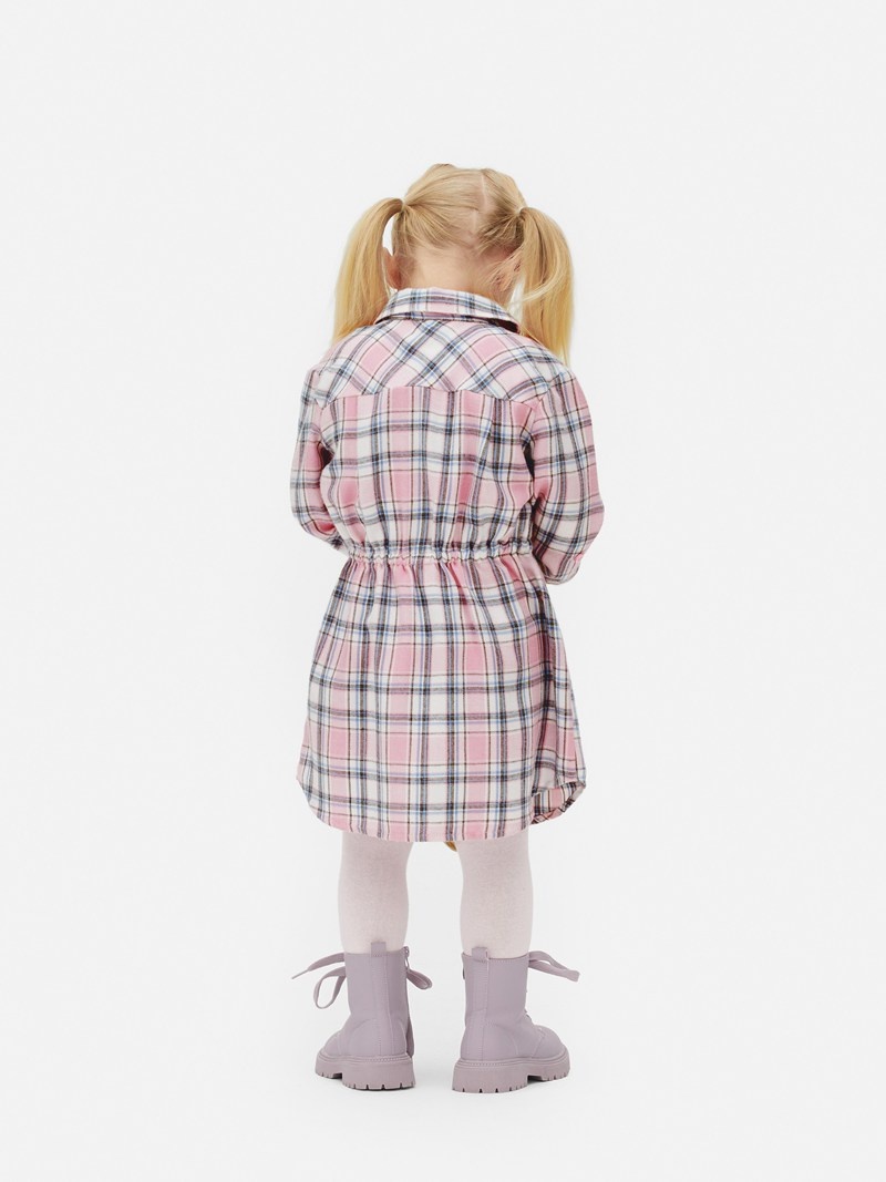 Ropa Primark Plaid Niños Rosas | 2385QREXS