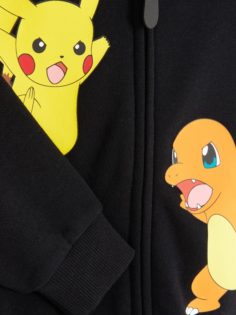 Ropa Primark Pokémon Charmander and Pikachu Hoodie Niños Negras | 9760OWBHI