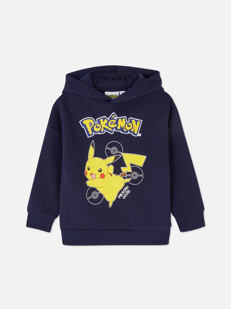 Ropa Primark Pokémon Dancing Pikachu Hoodie Niños Azul Marino | 6705NKJIT