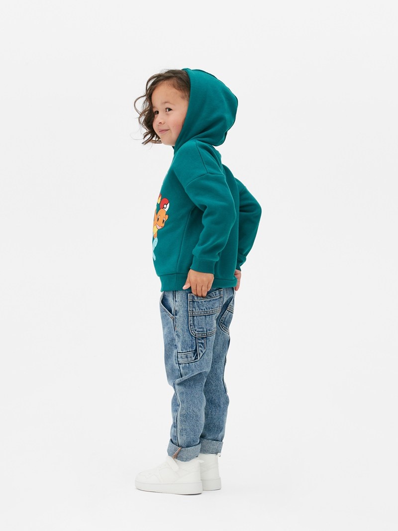 Ropa Primark Pokémon Kanto Starter Hoodie Niños Turquesa | 5913VHFAZ