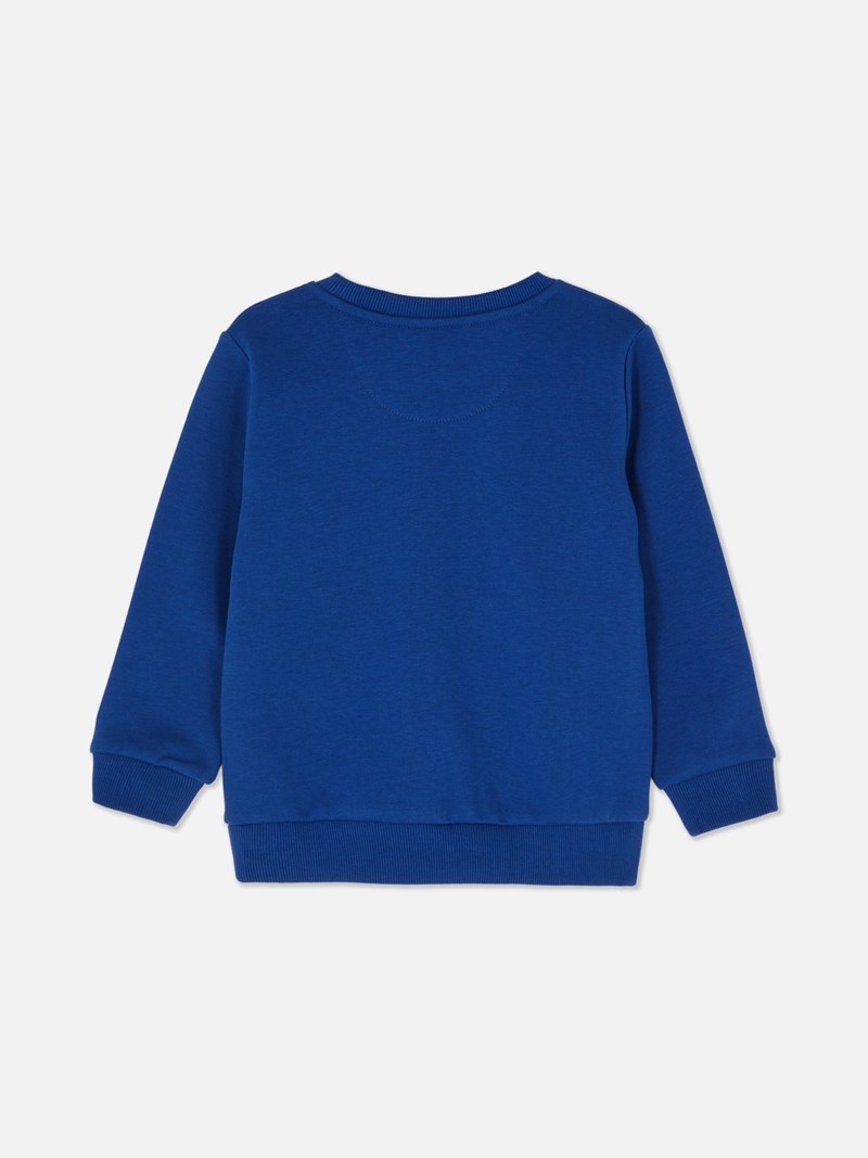 Ropa Primark Printed Sweat Niños Azules | 8150ZQPHN