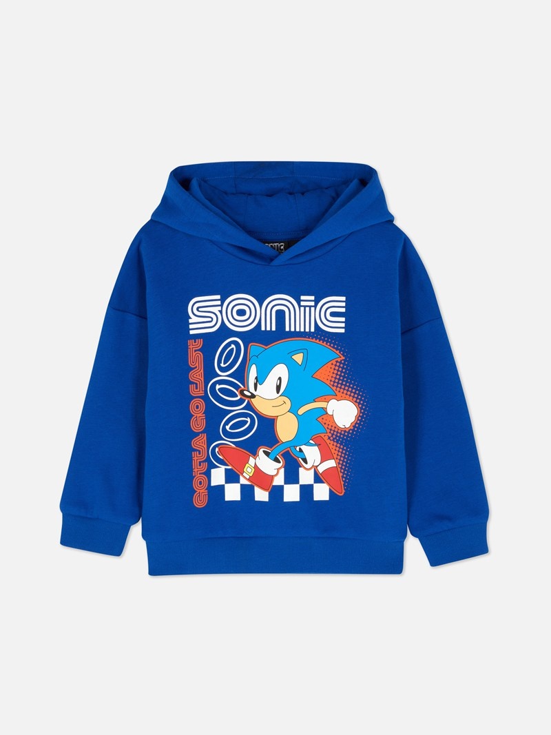 Ropa Primark Sonic The Hedgehog Hoodie Niños Azules | 6813BKNTA