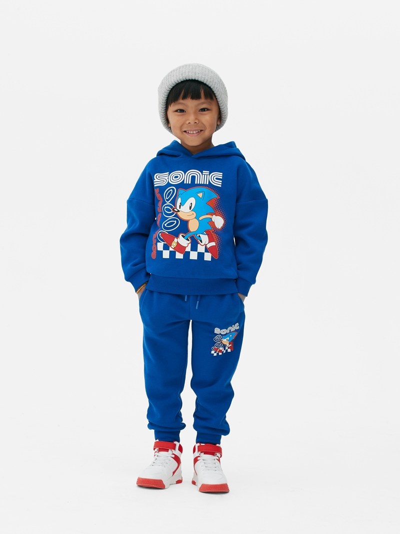 Ropa Primark Sonic The Hedgehog Hoodie Niños Azules | 6813BKNTA