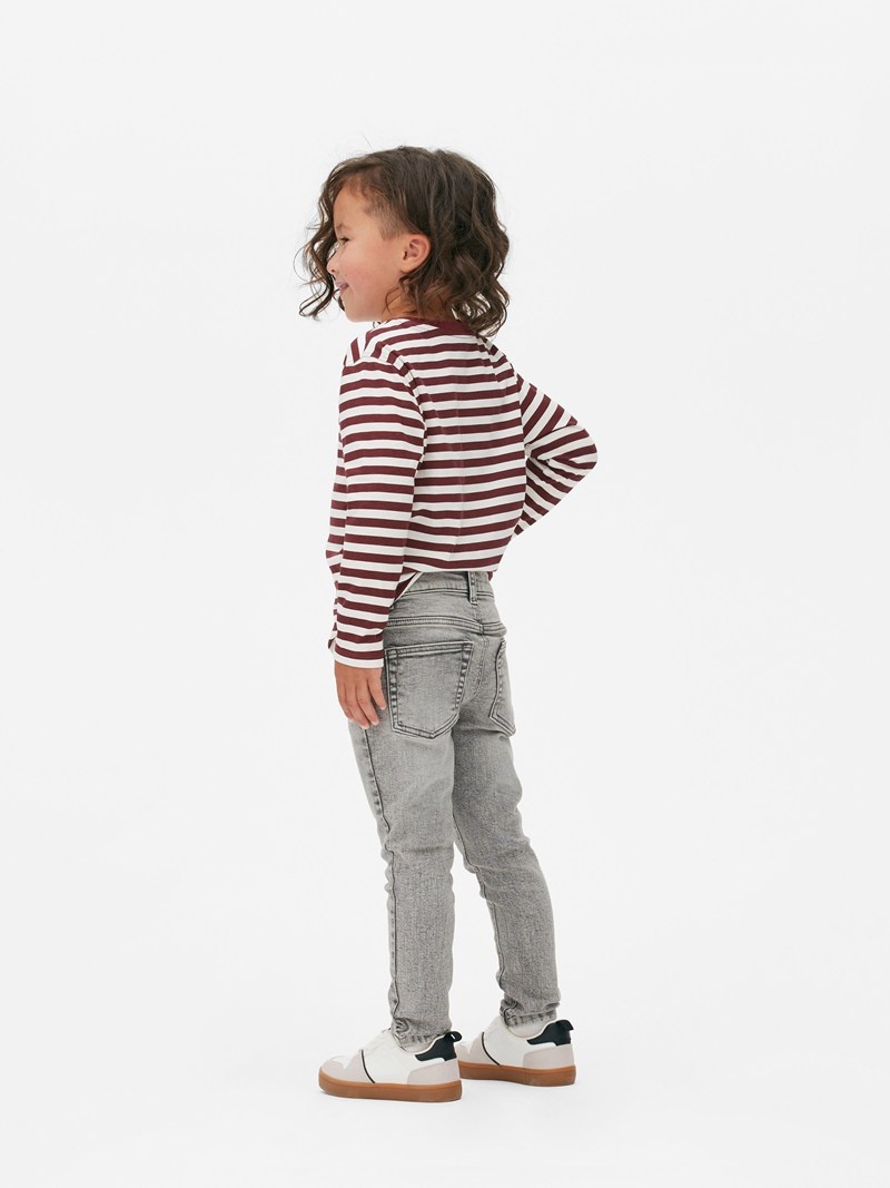 Ropa Primark Stretch Flaco Niños Gris | 3821XECFD