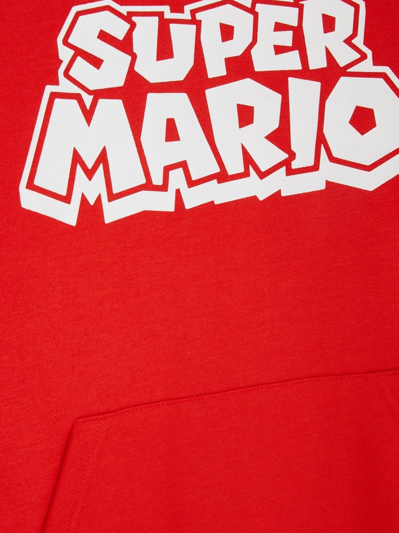 Ropa Primark Super Mario World Print Hoodie Niños Rojas | 9506WUJZL