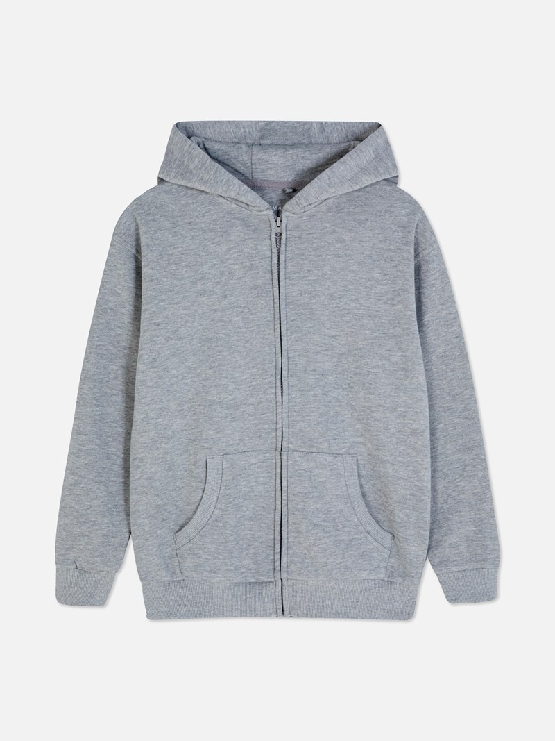 Ropa Primark ZipUp Hoodie Niños Gris | 1406ZBUKT