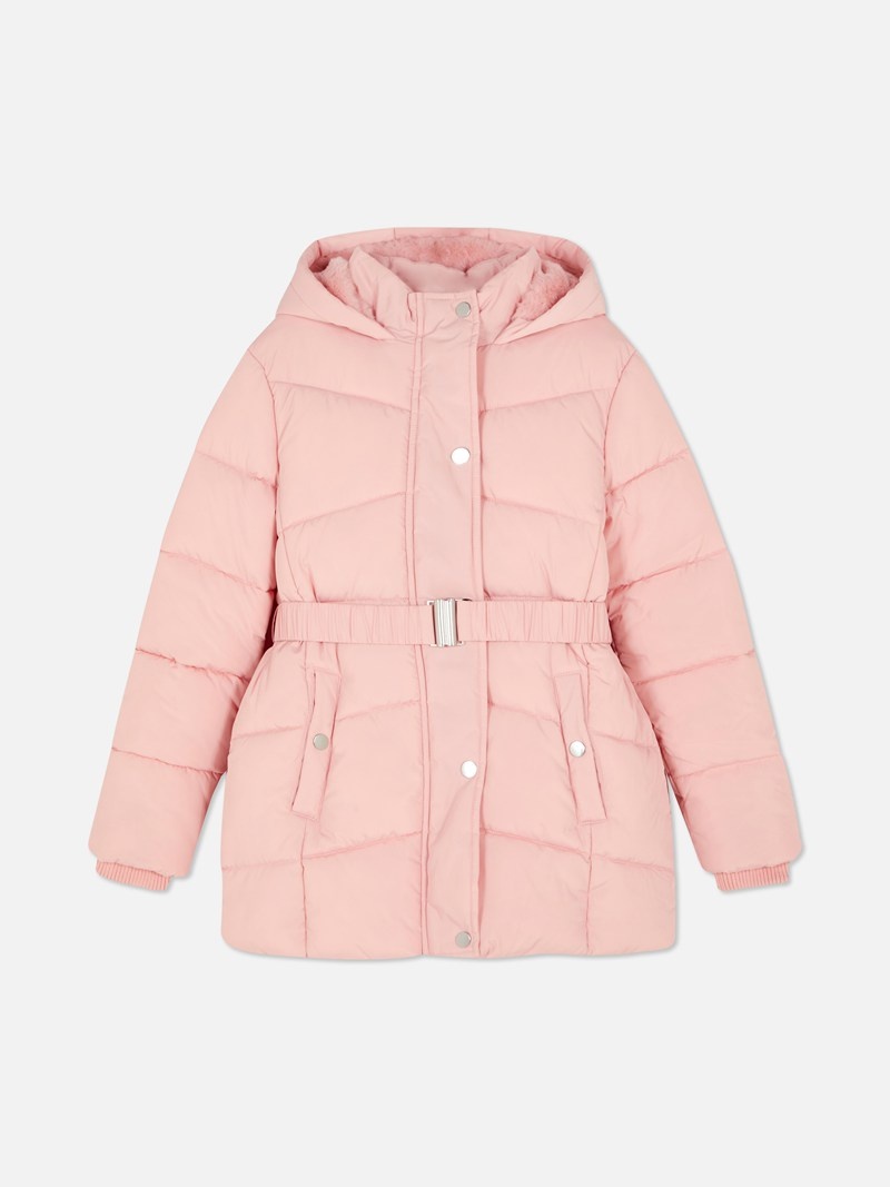 Ropa Primark ed Puffer Jacket Niños Rosas | 3801RMYEX