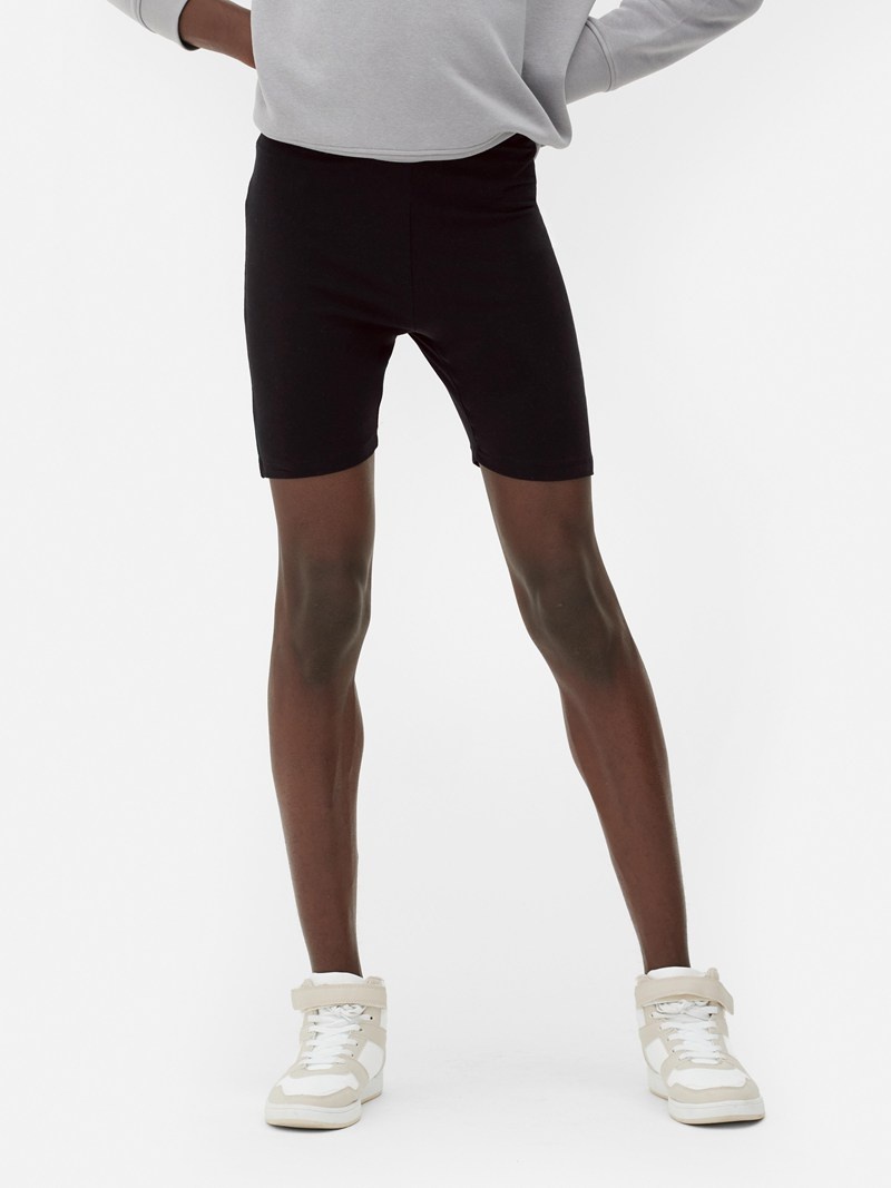 Short Primark Essential Cycling Mujer Negras | 0645DXWGL