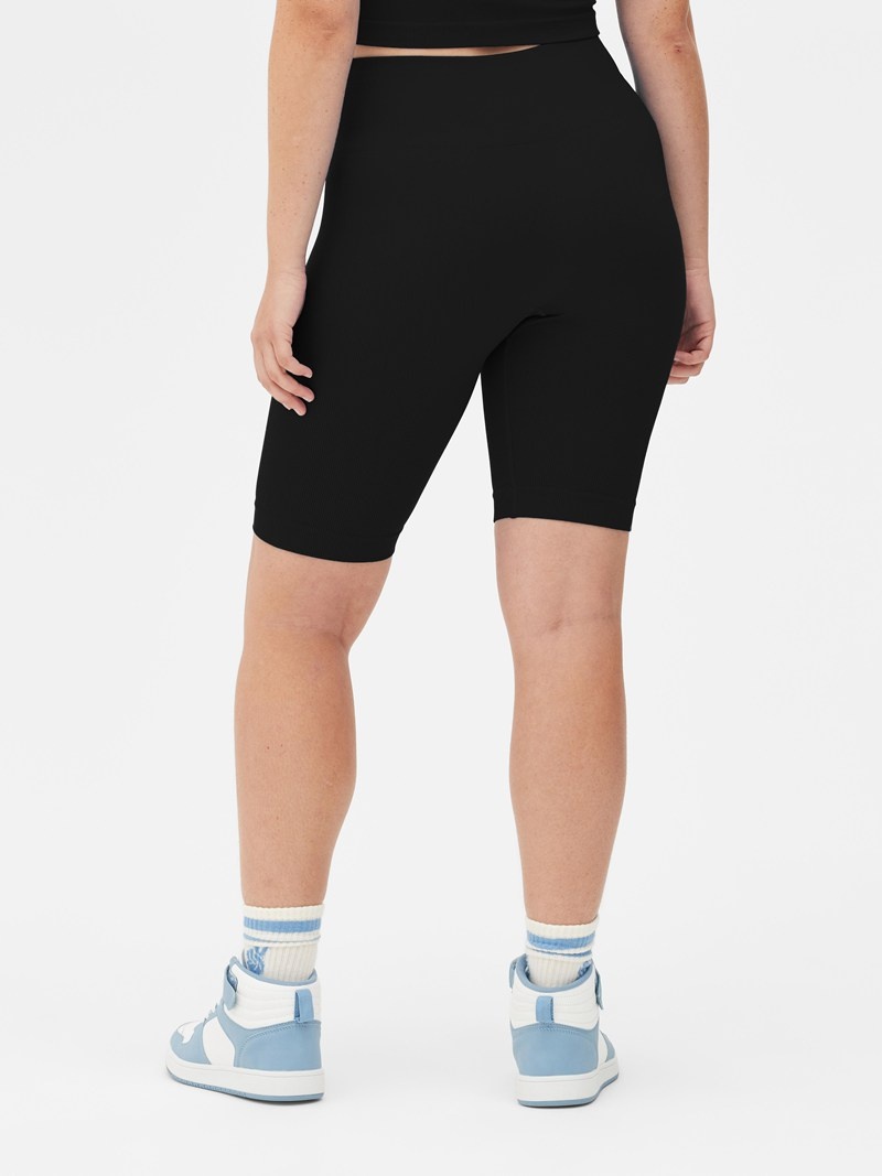 Short Primark Seamfree Long Cycling Mujer Negras | 4793EYPGM