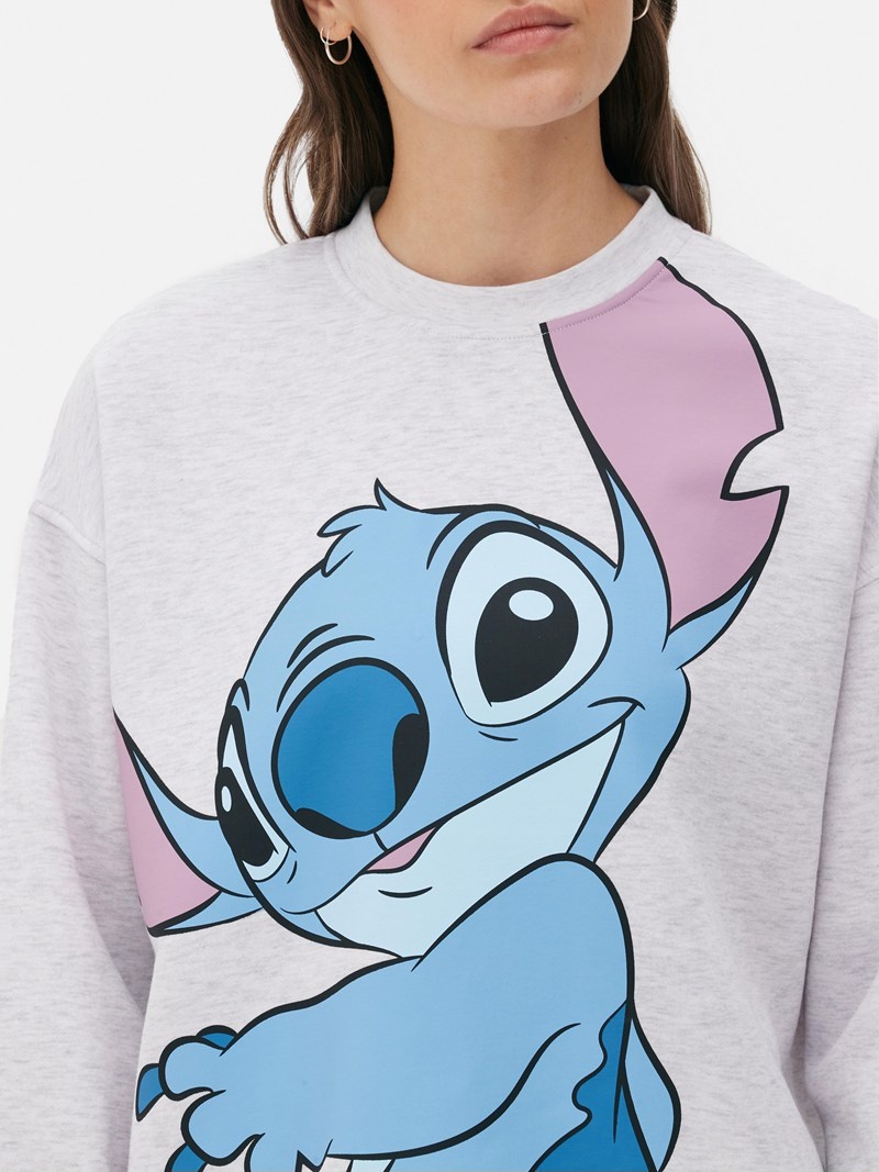 Sudaderas Primark Disney's Lilo and Stitch Sweat Mujer Gris | 3021UJGSX