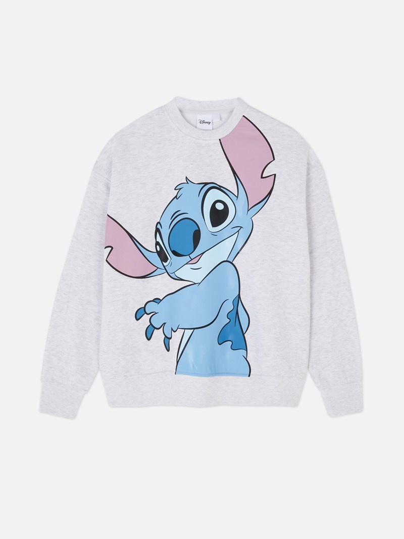 Sudaderas Primark Disney's Lilo and Stitch Sweat Mujer Gris | 3021UJGSX