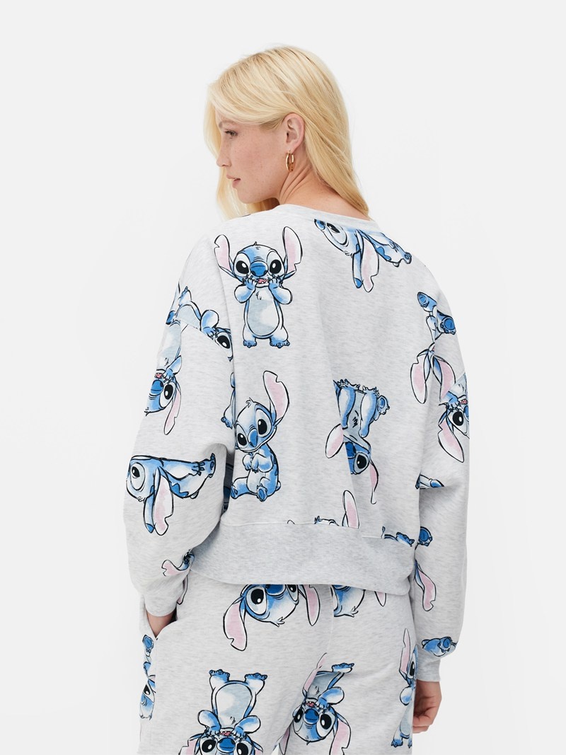 Sudaderas Primark Disney’s Lilo and Stitch Sweat Mujer Gris | 0781NACED