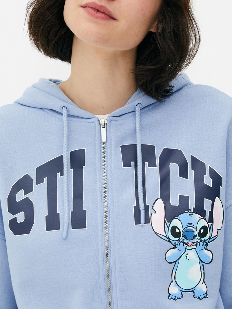 Sudaderas Primark Disney’s Lilo and Stitch Zip Hoodie Mujer Azules | 2086GRXPY