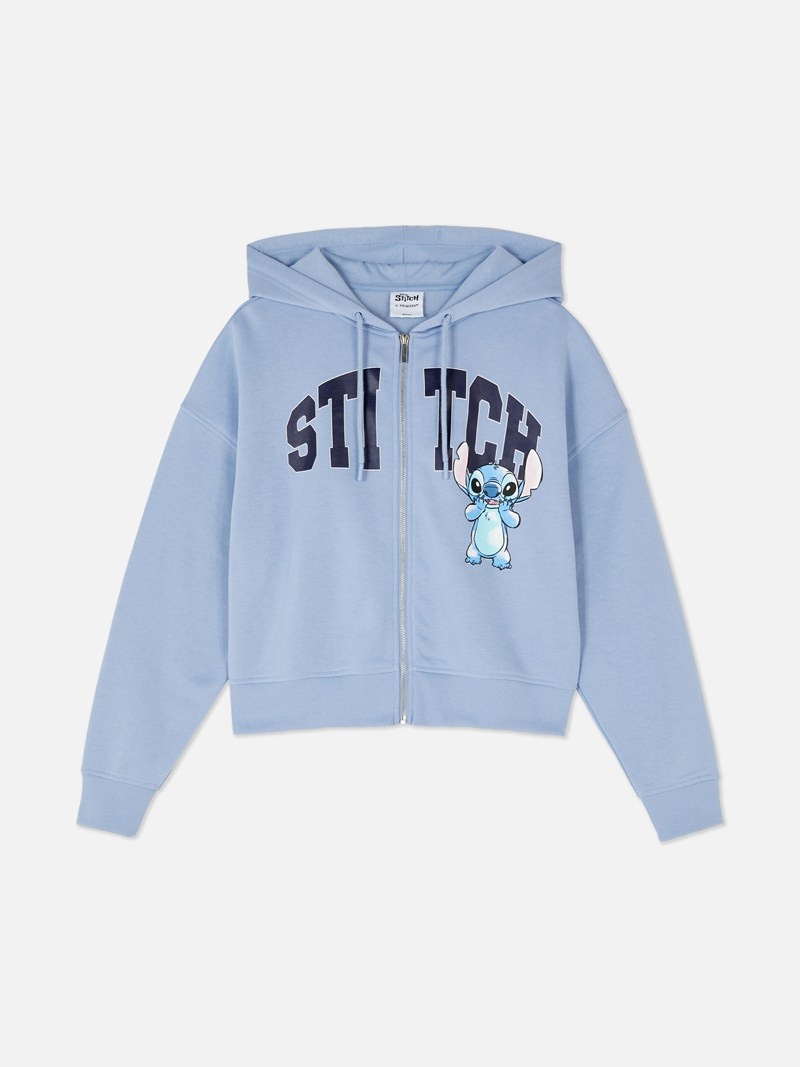 Sudaderas Primark Disney’s Lilo and Stitch Zip Hoodie Mujer Azules | 2086GRXPY