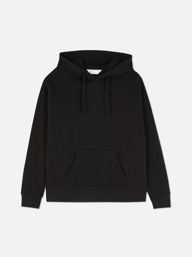 Sudaderas Primark Essential Pullover Hoodie Mujer Negras | 1742THAGJ