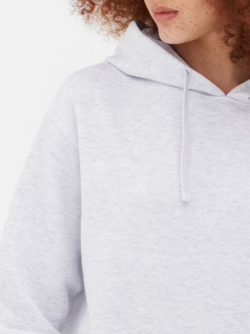 Sudaderas Primark Essential Pullover Hoodie Mujer Gris | 4361GPCJQ