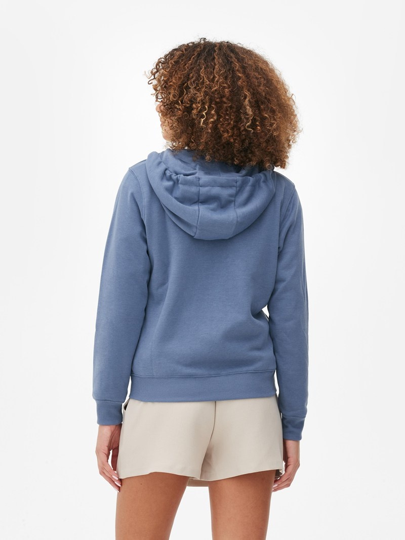 Sudaderas Primark Essential ZipThrough Hoodie Mujer Azules Oscuro | 4207NXUKG