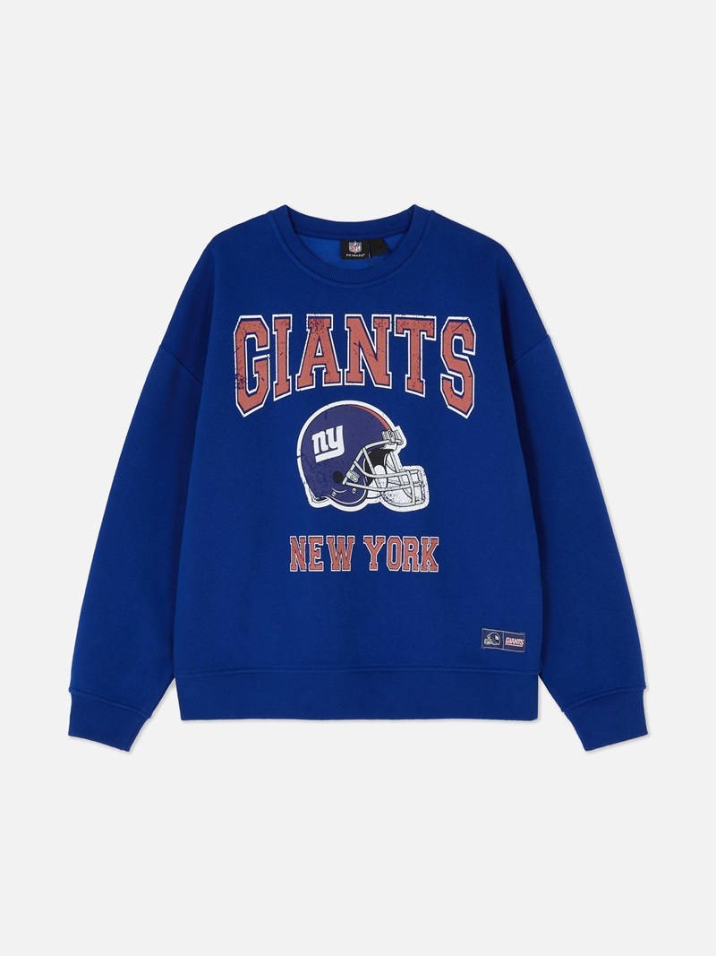 Sudaderas Primark NFL New York Giants Sweat Mujer Azules | 1496LRWJF