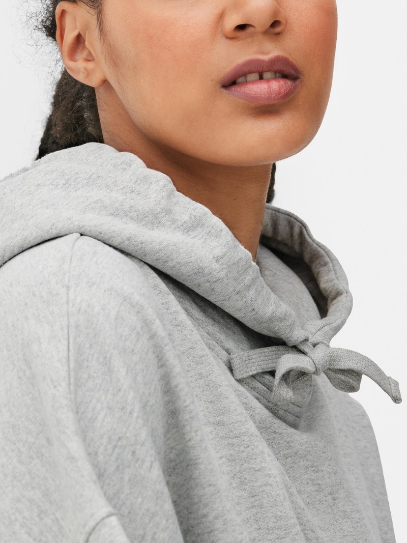 Sudaderas Primark Oversized Pullover Hoodie Mujer Gris | 1035YVHUA