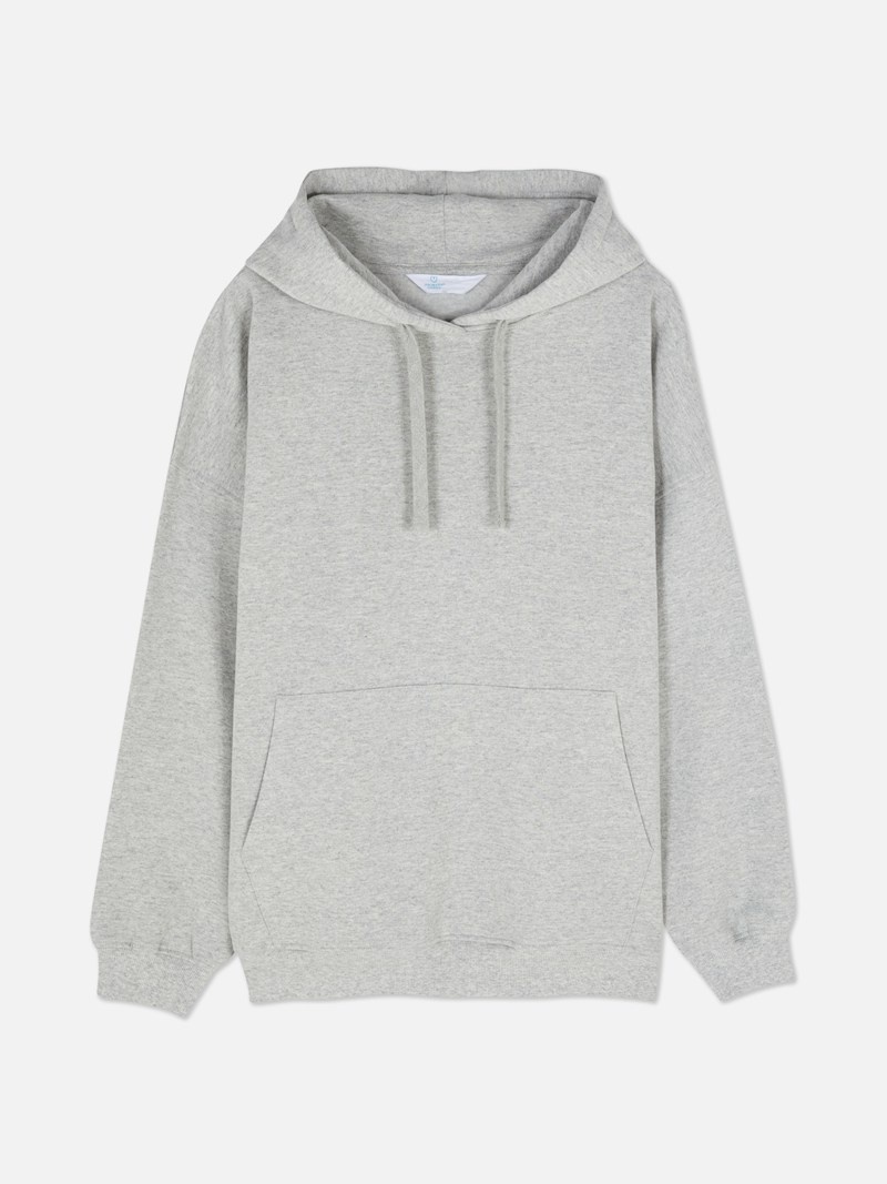 Sudaderas Primark Oversized Pullover Hoodie Mujer Gris | 1035YVHUA