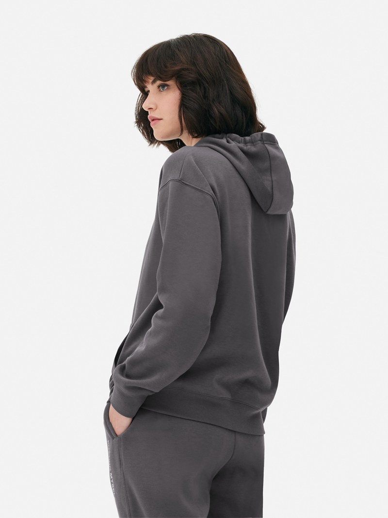 Sudaderas Primark Printed Long Sleeve Hoodie Mujer Gris Oscuro | 8210EVJHX