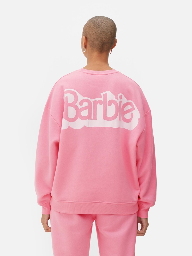 Sudaderas Primark Women's Barbie The Movie Sweat Mujer Rosas | 2986HYQLK