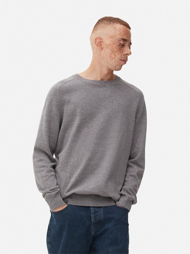 Suéteres Primark Fine Knit Jumper Hombre Gris | 8742PQJEH