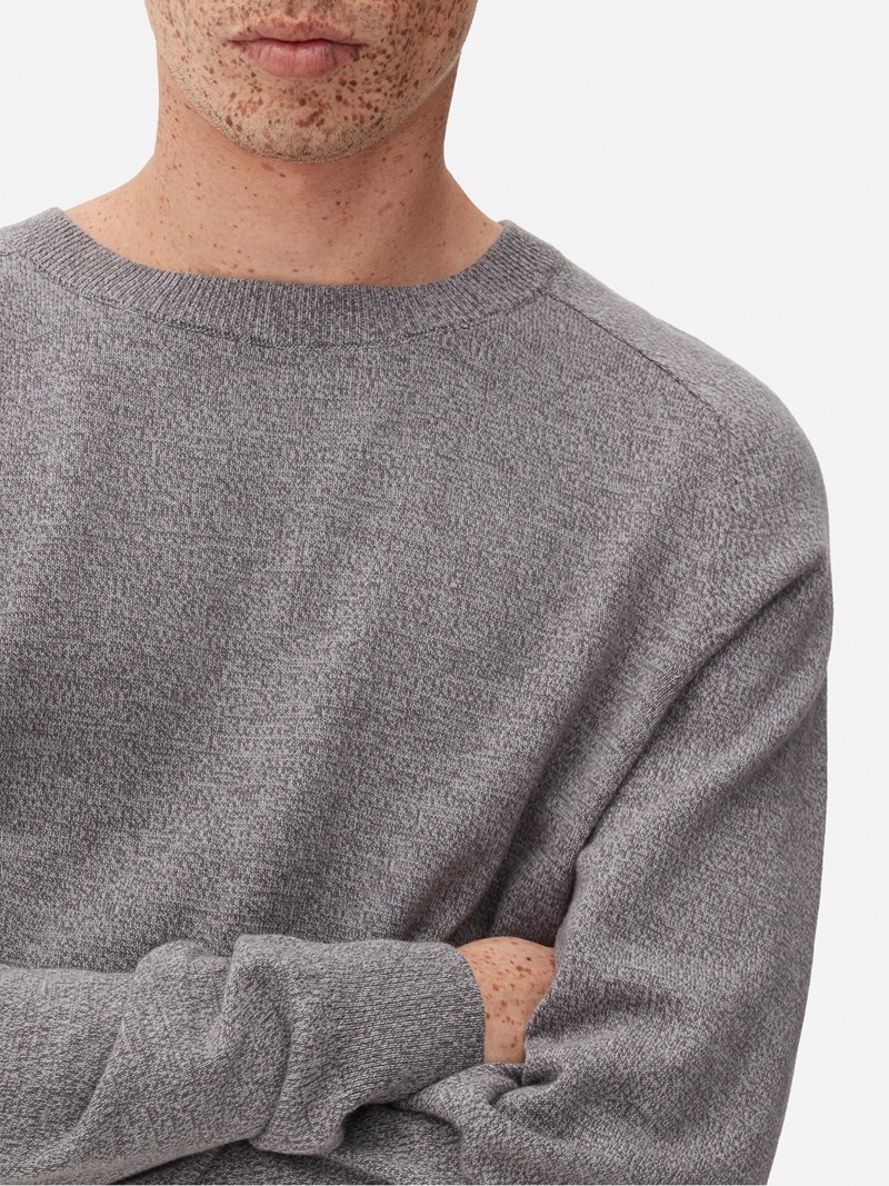 Suéteres Primark Fine Knit Jumper Hombre Gris | 8742PQJEH