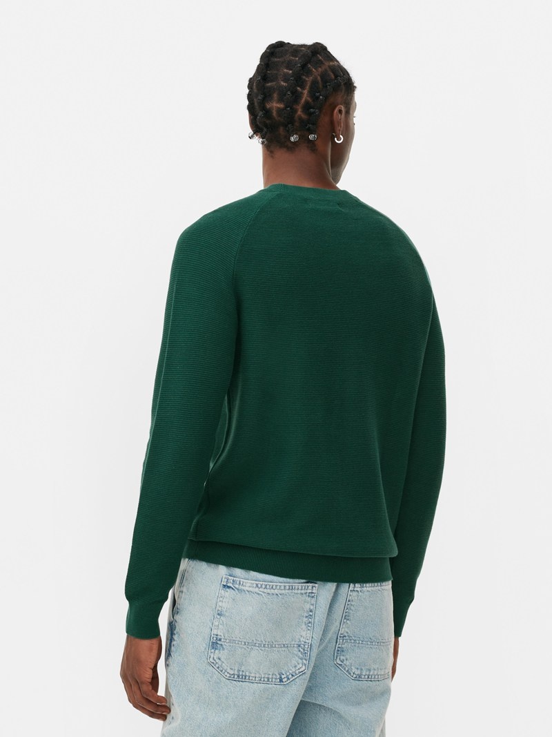 Suéteres Primark Ottoman Pullover Hombre Verde | 9132RUEJC