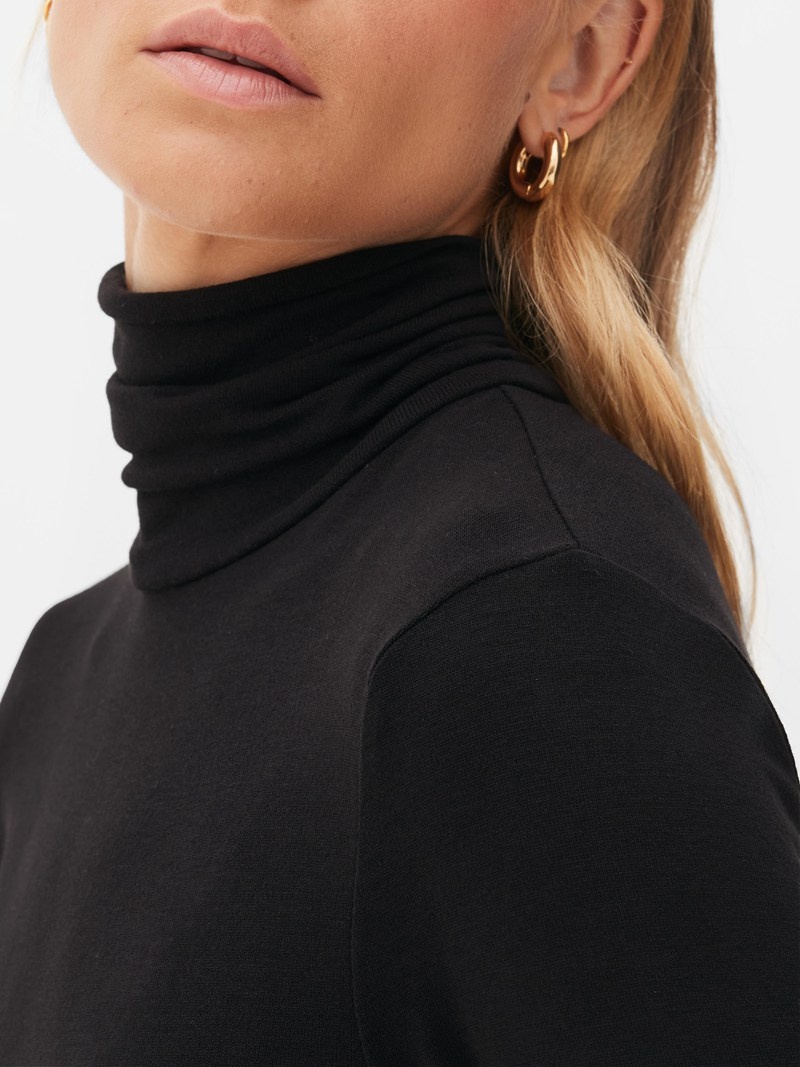 Suéteres Primark The Edit Turtleneck Mujer Negras | 6107SALEH