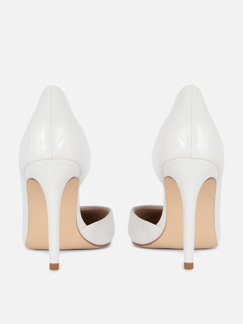 Tacones Primark Pointy Stiletto Court Mujer Blancas | 4856KOLCZ