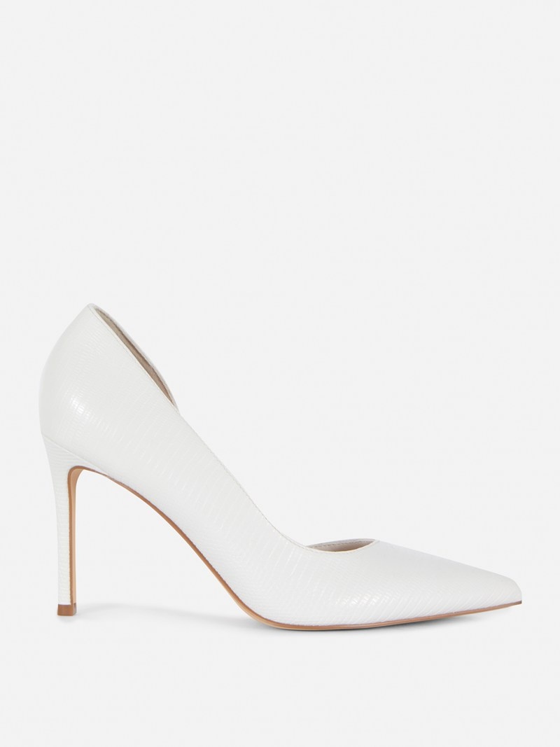 Tacones Primark Pointy Stiletto Court Mujer Blancas | 4856KOLCZ