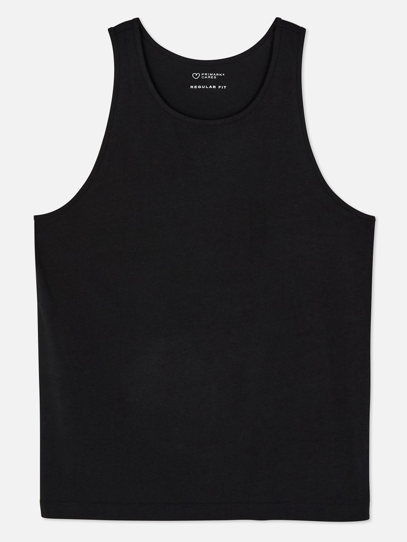 Tops Primark Crew Neck Tank Hombre Negras | 9617YFXIP