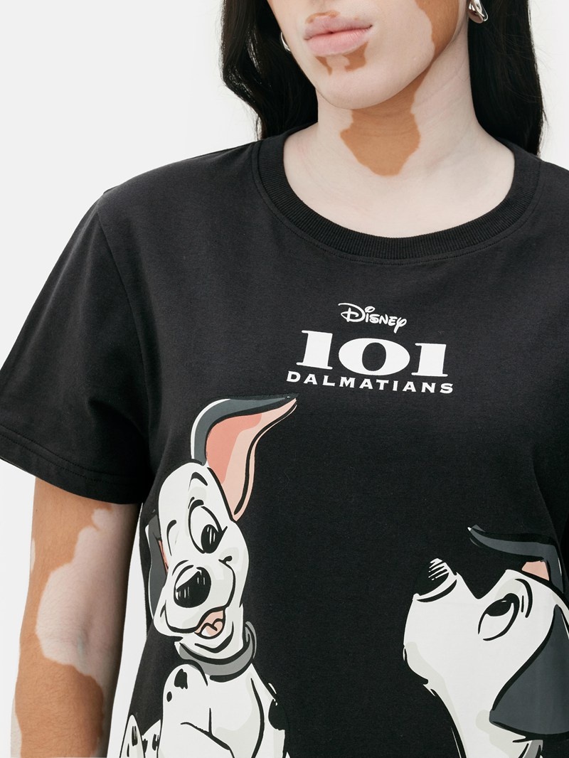 Tops Primark Disney’s 101 Dalmatians Printed Mujer Gris | 8591YQBXW