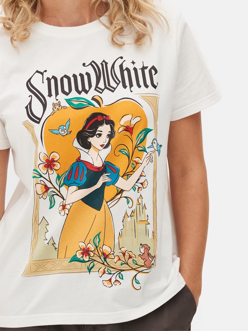 Tops Primark Disney’s Snow White Mujer Blancas | 1086ATINR