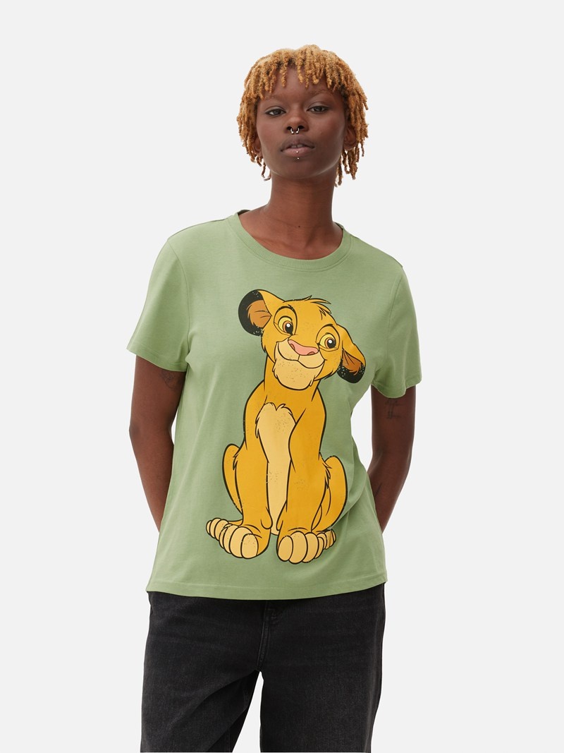 Tops Primark Disney’s The Lion King Mujer Verde Oliva | 4827GRPHU