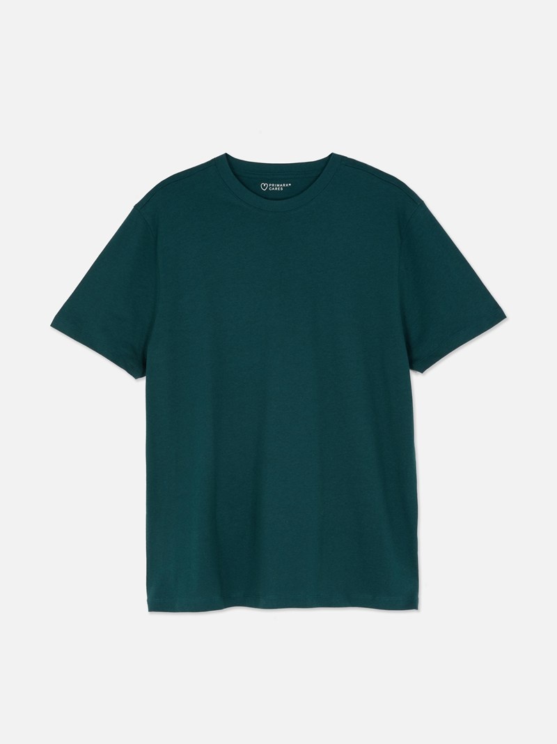 Tops Primark Essential Plain Hombre Turquesa | 7095CGVMO